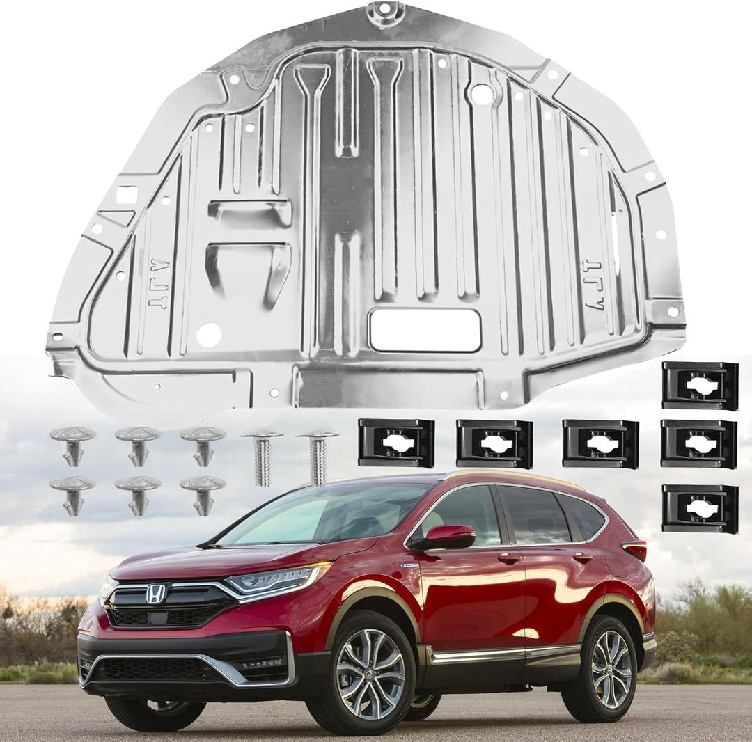 74112-TLA-A01 Engine Splash Guard Shield Under Fit for Honda CRV EX EXL 2017 2018 2019 2020 2021 2022 Engine Shield Cover Aluminum Engine Case Guard Replace 74112TLAA01