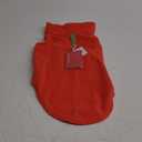 Gooby - Fleece Vest, Small Dog Pullover Fleece Jacket with Leash Ring, Pumpkin, X-Large (X-Large (Around 23-lb))