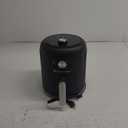 Toastmaster 2.6 Quart Air Fryer - Instant Air Fryer with 2.46 Liter Capacity - Kitchen Appliance for Healthy Cooking - Compact Appliance with Slide-Out Basket - Oil-Free Kitchen Gadget,  TM-262AF, Black