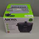 Aroma Housewares 1.5Qt. Rice & Grain Cooker (ARC-363NGB),Black,6-Cup Cooked / 3-Cup Uncooked
