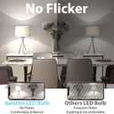 dalattin 24 Pack LED Bulbs Daylight White 5000K, 60 Watt Equivalent A19 Standard Bulbs, E26 Base, 800 LM, Efficient 9W Energy Saving, Non-Dimmable, 80+ CRI, 120V, UL Listed, for Living Room, Office