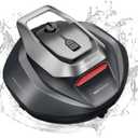 Robotic Pool Cleaner, Pool Vacuum for Above & In-Ground Pool, Dual-Motor Suction, 90Mins Runtime Automatic Self-Parking, 2.5h Fast Charging, Up to 850 Sq.ft, Pooleco S110