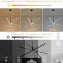 Modern 47-inch Big Chandelier for High Ceiling, Large Foyer Chandelier for Living Room Foyer Dining Room Ceiling Lighting Fixture for Staircase,85W