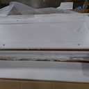 Murphy Multifunctional Bed Frame with Storage Shelf & Support Plate for Adult,Girls,Boys,Queen Size Murphy Bed,Wood Hidden Wall Bed Space-Saving Cabinet,White