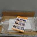 Hommtina Bathroom Towel Storage Black Towel Holder Bathroom Decor Aesthetic Towel Racks for Bathroom Bath Towel Storage (White)