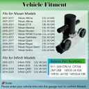 Vapor Canister Purge Solenoid Valve 911-509 Compatible with Nissan Altima Maxima Murano Pathfinder Quest Rogue, Infiniti FX50 JX35 QX60 QX70 Replaces OE# 14930-JA10A 14930-JA10D
