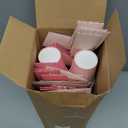 48 Pcs 12 oz Disposable Coffee Cups with Lids and Sleeves Bulk, Insulated Hot Chocolate Paper Cup for Hot and Cold Beverage Water Juice Cocoa Tea Party Restaurants Travel Supplies (Gradient Pink)
