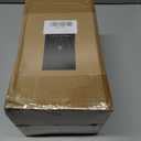 LALALANHOME Christmas Tree Tabletop Decorations Resin Christmas Tree Sign Winter Snow Ornament Tabletop Resin Tree Xmas Centerpiece Decoration for Indoor Home Office Holiday