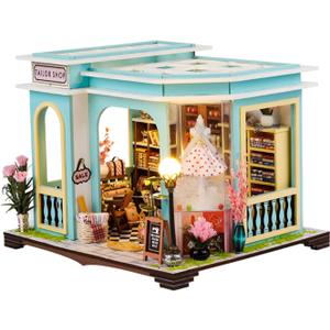 DIY Miniature Dollhouse Room Kit for Teens and Adults-Tailor Shop