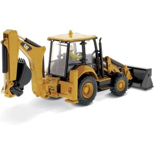 Diecast Masters 1:50 Scale Caterpillar 432F2 Side Shift Backhoe Loader | High Line Series Cat Trucks & Construction Equipment Model 85249
