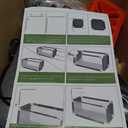 10.6 ft³ Chicken Brooder Box Starter Kit – Durable Stainless Steel Fr
