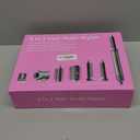 JIGGL 5-in-1 Hot-Air Brush Styler & Dryer - No Heat Damage Auto Wrap Multistyler - 110,000 High Speed Fast Drying Blow Dryer Brush Set - Airbrush Hair Styler & Air Curler for Women Gray