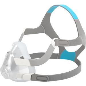 Replacement F20 Frame System for AirFit F20 Full-Face Mask (M) - Includes Cushion, Frame, Headgear, Clips - No Elbow - Snug Fit, Comfortable Design, Great Value Bundle