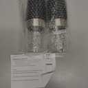 Gravity Electric Salt and Pepper Grinder Set White Elephant Gifts for Women Who Have Everything Grilling Men Kitchen Gadgets Housewarming Holiday Cooking Adults Idea Battery Operated Shakers Automatic (Black)