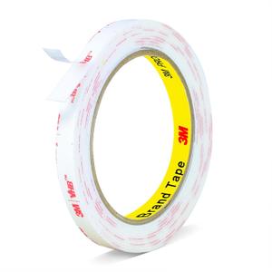 3M Double Sided Tape Heavy Duty,0.39in X 9.85ft Removable Mounting Tape for Wall, White Sticky Foam Tape, Picture Hanging Strips & Poster Hanger, Waterproof Adhesive Strips for LED Light