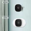 Tim Kit for ecobee Smart Thermostat Essential 2025, Wall Plate Cover Accessory for ecobee Thermostat, Easy to Install Cover Imperfections for Your Wall