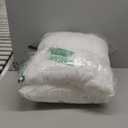 MIULEE 20x20 Pillow Inserts,Set of 2 Down Feather Throw Pillows for Couch Sofa Bed, Decorative Fluffy Throw Pillow Inserts Cotton Fabric,White