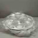 Wheel Hubcaps Compatible with Ford Fusion 2010 2011 2012 Wheel Covers; 17 inchSet of 4Packs (Silver)