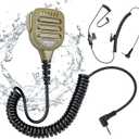 IP65 Waterproof Shoulder Mic Speaker Microphone for Motorola Talkabout T100 T200 T200TP T260 T260TP T265 T380 T400 T460 T600 T605 T605 T800 MH230R MR350R Hyt TC1688 TC-1688 TC310 TC320