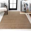 JONATHAN Y Machine Washable Brown Indoor Area Rug 3X5 ft, Twyla Classic Solid Low-Pile for Living Room, Bedroom, Kitchen, Office, Easy-Cleaning, High Traffic, Pet-Friendly, Non-Shedding (WSH300D-3) (2'11" x 5' (Rectangular))