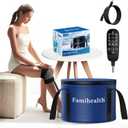 Cold Therapy Machine, Portable Ice Machine for Knee After Surgery, Programmable Knee Replacement Recovery System for Post Surgery Recovery Sports Injuries Reduce Swelling (Blue)