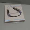 Neckband Bluetooth Speaker, Wireless Wearable Speaker w/Built-in Mic,78g Lightweight, High Fidelity 3D Stereo Sound, Portable Speakers for Home, Office and Outdoors (Black)