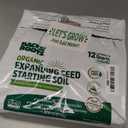 Back to The Roots Organic Seed Starting, Compressed Block expands to 12 Quarts, Made for Herbs, Veggies, Flowers