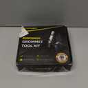 Grommet Tool Kit, 3/8 inch Handheld Eyelet Kit Manual Grommet Press Machine with 500 pcs 10 mm Grommets