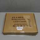 12 Pack Flameless Candles Battery Operated Waterproof Led Candles (D:2.2" X H:4" 5" 6" 7") Candles with 2 Remotes Contro for Wedding, Party, Birthday