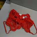 Avidlove Sexy Lingerie for Women Lace Teddy Bodysuit Deep V Cut Out Babydoll One Piece lingerie (Medium, Red)