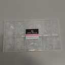 UNA GELLA Short Square Gel Nail Tips 216pcs Short Square Press on Nails Pre-Shape Fake Nails for Full Cover Acrylic Nails False Nails for Nail Extension Home DIY Nail Salon 12 Sizes Gelly Tips