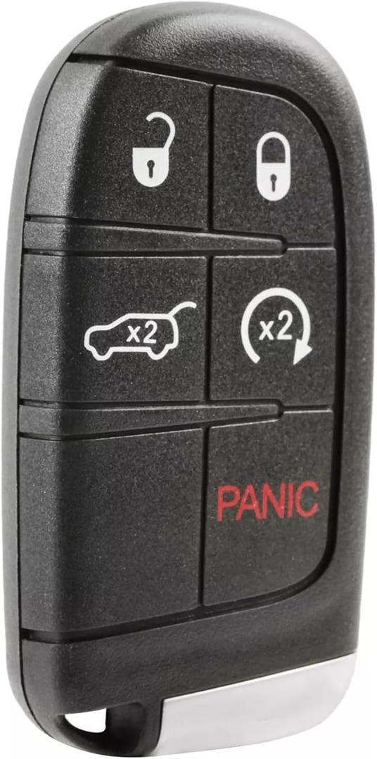 Smart Key for Jeep Grand Cherokee 2014-2020, Alliskeys 5-Button Proximity Key Fob Replacement for Jeep Grand Cherokee 2014-2020 M3N-40821302