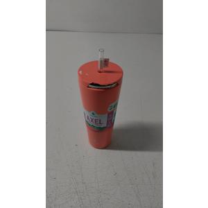 Manna™ Axel™ Stainless Steel Tumbler With Straw - Coral 26oz