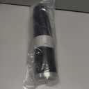 BENTO BOTTLE - Stainless Steel Vacuum Insulated Coffee & Water Bottle, Hot & Cold Beverages - Easy Drink Lid, 32 Fl Oz (900 mL) (Two 16 Fl Oz) Drink Compartments and Solid Storage Base (Black)