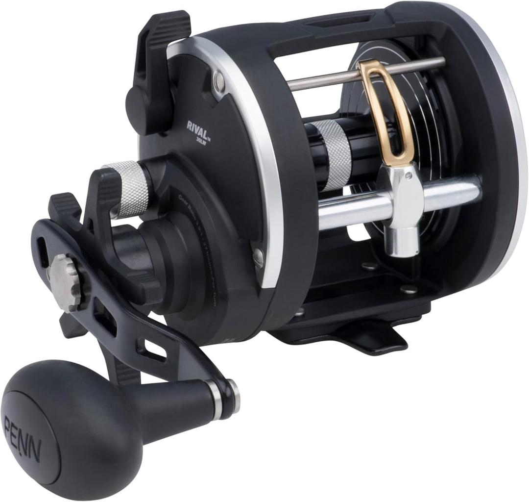PENN Rival Level Wind Conventional Fishing Reel (30)