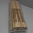 Cordless Bamboo Roman Shades, Squirrel, 19.5" x 49"