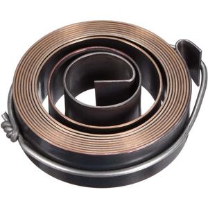 uxcell Drill Press Return Spring, Quill Spring Feed Return Coil Spring Assembly, 6Ft Long, 65 x 19 x 1mm Hook Mount