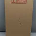 C Shaped End Table,Solid Wood C Table for Couch,Bedroom and Living Room,Space-Saving Small Side Table for Laptop and Narrow Spaces (Black)