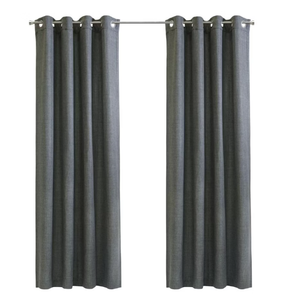 Urban Habitat Duncan Grommet Window Panel, Morill, 50 in W × 63 in L, Gray