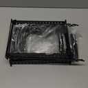 3-Pack Pots and Pans Organizer for Under Cabinet, 2Tier 12 Dividers 3 DIY Method Expandable Easy Install, Kitchen Pot Pan Lid Rack Storage Holder Organizers Inside Cabinet, Bright Black