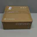 CAROTE Non Stick Frying Pan Skillet,10" Nonstick Fry Pan with Glass Lid, Egg Pan Omelet Pans, Granite Cookware PFOA Free White Granite, 10-Inch