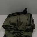 MIULEE Olive Green Privacy Sheer Curtains That Let Light in 84 Inches Long Non-See-Through Semi Sheer Curtain Light Filtering Window Curtains Drapes for Living Room Bedroom 2 Panels Set