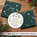 4 x Thank You Gifts for Women 2025, Appreciation Gifts for Coworkers, Mentors, Managers, Teachers, Friends, Moms, Ceramic Ornaments for Inspirational Christmas Decorations