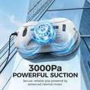 Automatic Window Cleaning Robot, Window Cleaner Robot Auto Dual Spray, 2026 Model Robot Limpia Vidrios AI Path Planning, 3000Pa Suction, Remote Control, Edge Detection for Streak-Free Glass - SS1