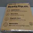 Quick Flip Elongated Toilet Seat with Built-In Potty & Splash Guard for Toddler Training, Slow Close - Jool Baby