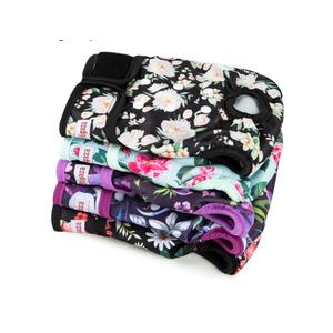Washable Reusable Female Dog Diapers(5 Pack) Large Doggie Puppy & Doggy Dog Diaper, Period Panties in Heat, Size Large