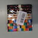 9 Rolls Fiesta Ribbon 3/8" Mexican Serape Grosgrain Ribbons Colorful Gradient Rainbow Stripe Pinata Cactus Guitar Doll Chili Decorative Ribbon for Cinco De Mayo Fiesta Party Mexican Theme Party Events