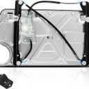 A-Premium Power Window Regulator without Motor Compatible with Volkswagen Beetle 1998-2010 Front Driver Side