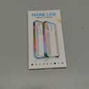 ANB for iPhone 14 Plus case& iPhone 15 Plus case,Soft Silicone and Clear Hard PC Back 3in1 Full Body Shockproof Heavy Duty Military-Grade Drop Protection Cover. (White)