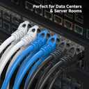 Cable Matters 10Gbps Snagless Shielded Cat 6A Ethernet Cable - 35ft, Cat 6A Cable, Cat6A Cord, Ethernet Cord, Black